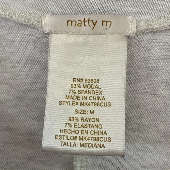 🔵 Matty m size medium oversize, long sleeve shirt - Picture 2 of 4